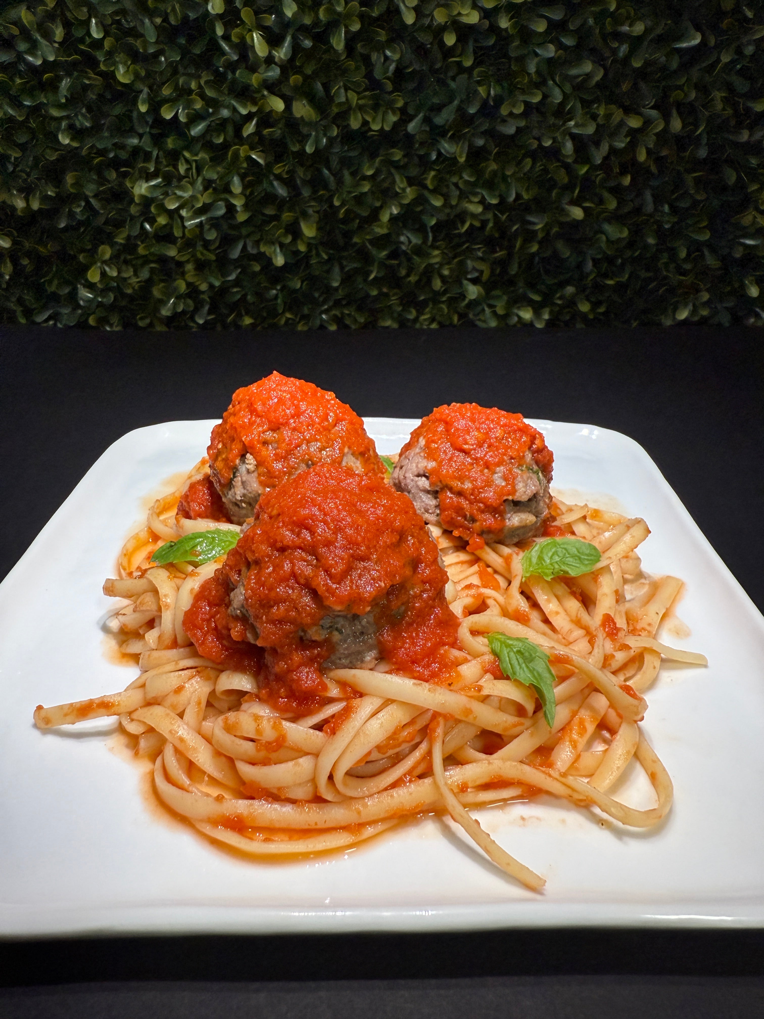 Homemade Meatball Pasta