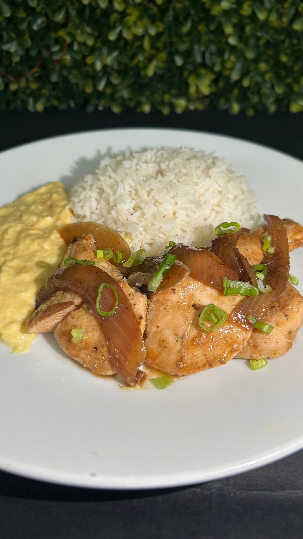 Sauteed Chicken and Onions