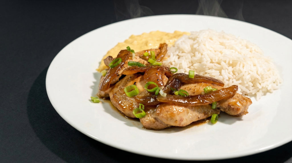 Sauteed Chicken and Onions