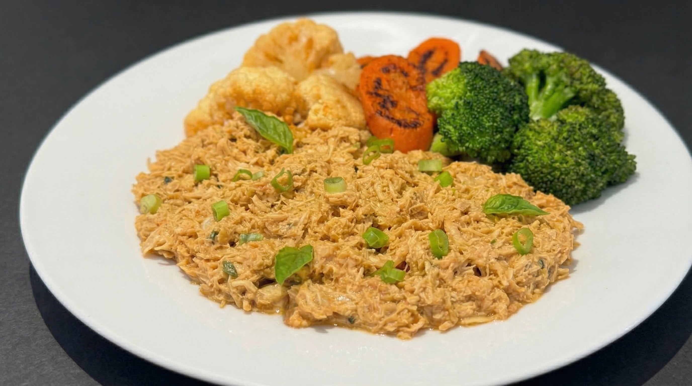 Low Carb Creamy Shredded Chicken