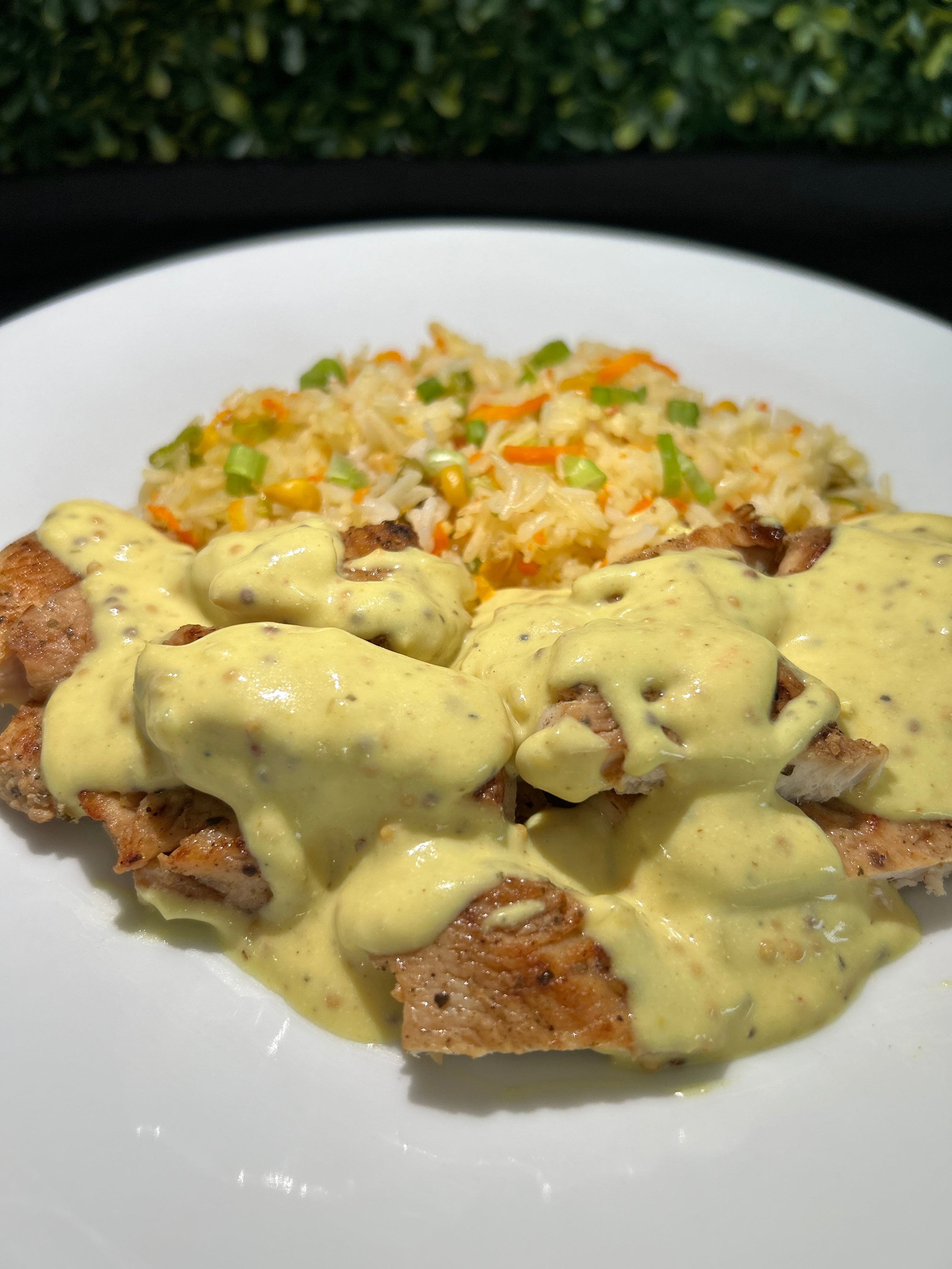 Chicken in Mustard Sauce
