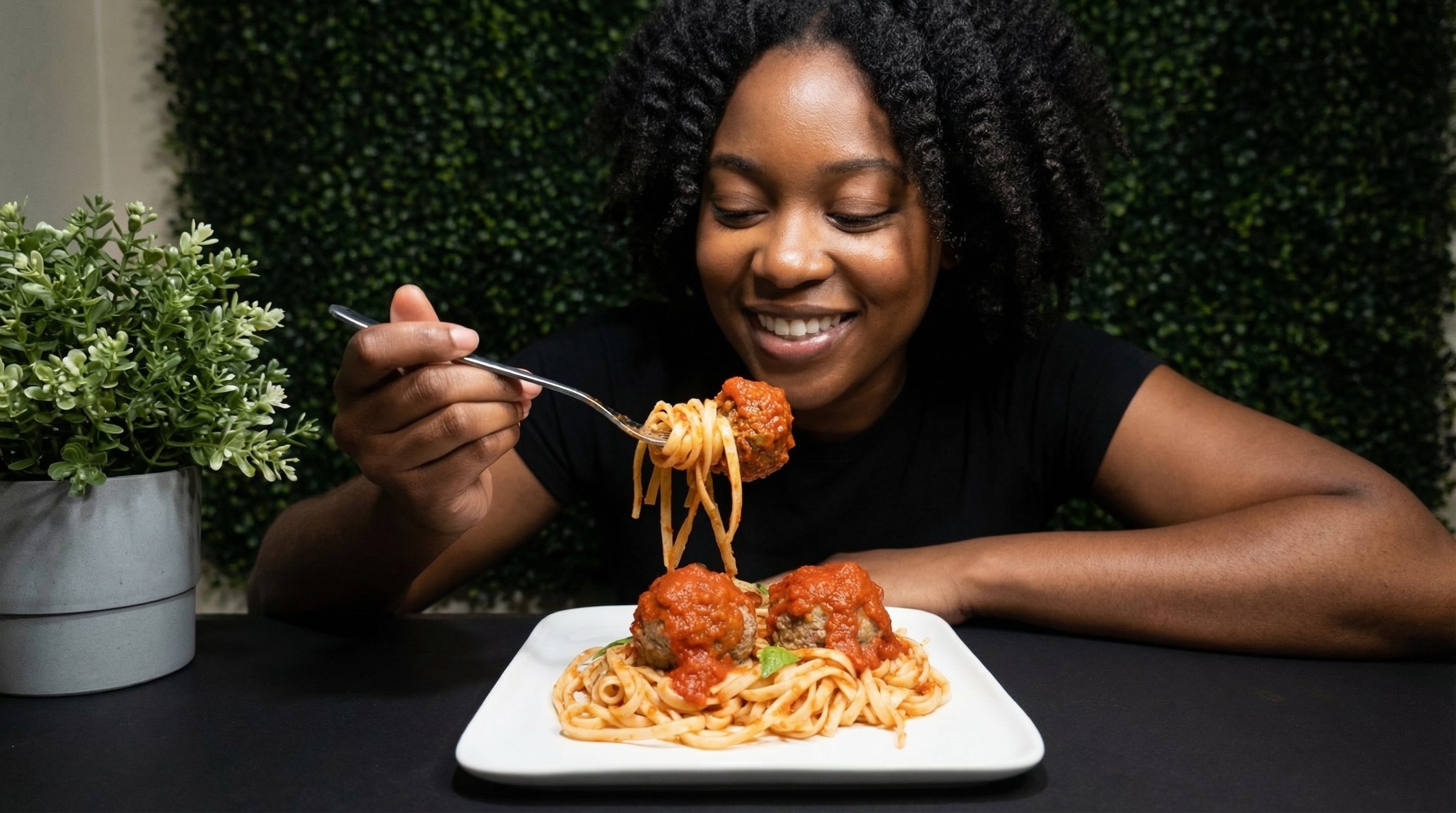 Homemade Meatball Pasta