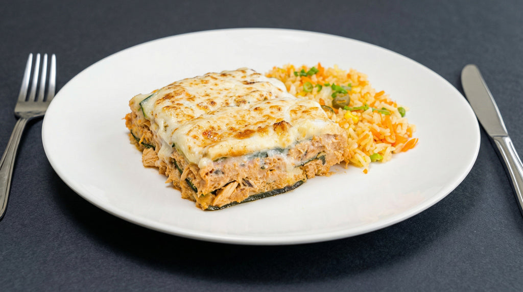 No-Pasta Zucchini Chicken Lasagna