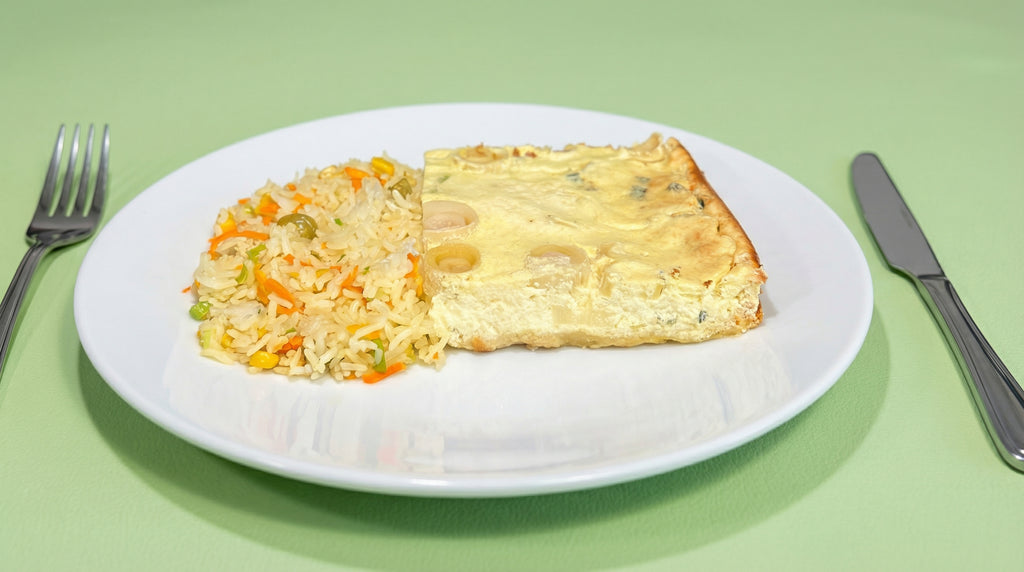 Gluten-Free Hearts of Palm Quiche