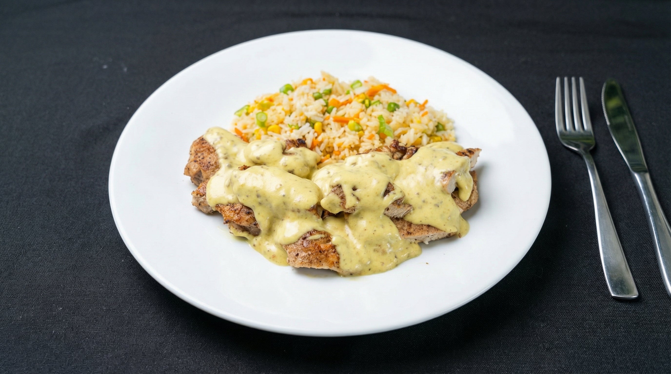 Chicken in Mustard Sauce